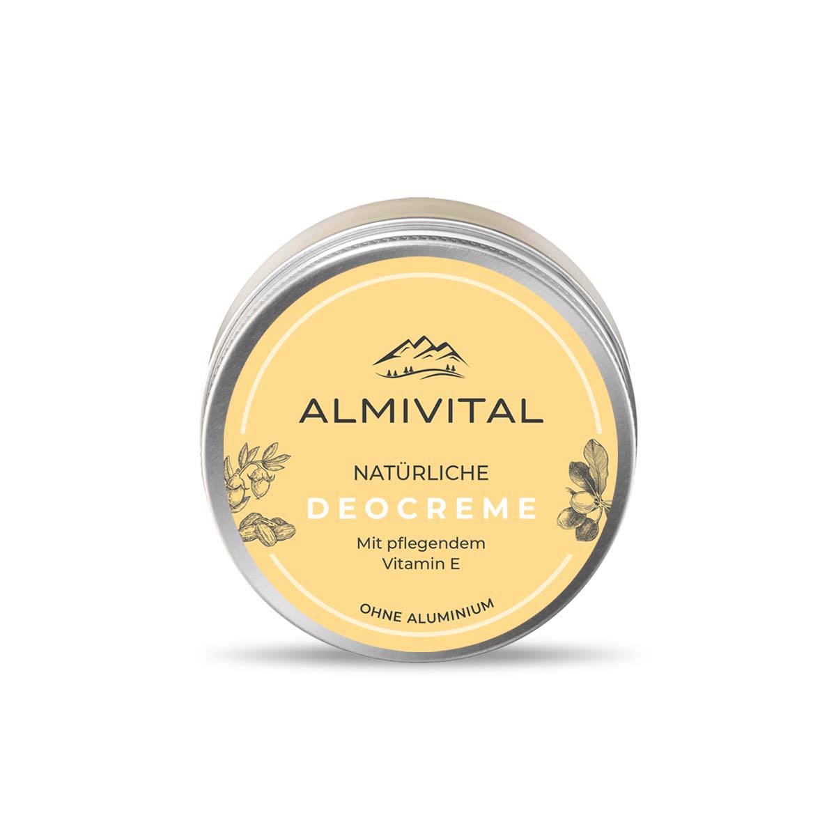 ALMIVITAL Deocreme 100 ml – Natürliche Frische ohne Aluminium