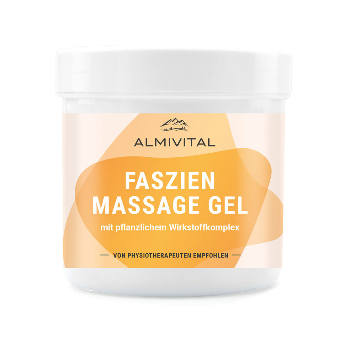 ALMIVITAL Faszien Massage Gel mit Hyaluronsäure und Ingwer-Extrakt – 250 ml für intensive Pflege und Entspannung