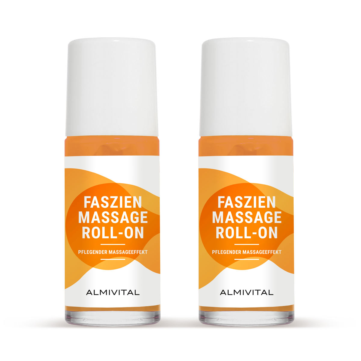 ALMIVITAL Faszien Massage Roll-On 50 ml – Pflegende Faszienmassage für unterwegs mit Hyaluronsäure und Ingwerextrakt