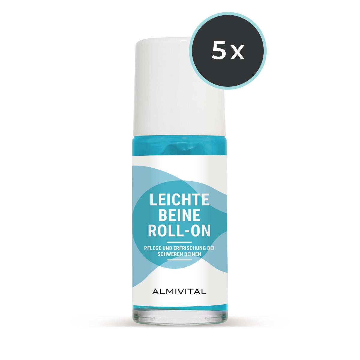 ALMIVITAL Leichte Beine Roll-On 50 ml – Vitalität und Frische für müde Beine